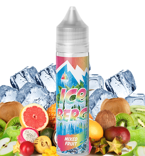 iceberg-mixed-fruit-o-jlab-50-ml avec son cocktail de fruit